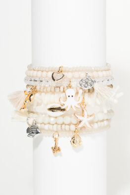 1540 BRACELET SET CREAM