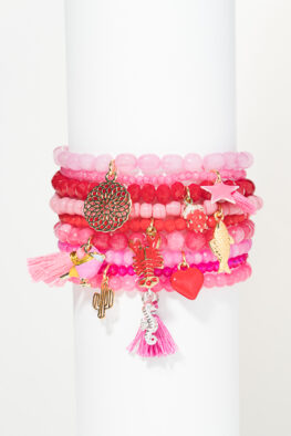 1540 BRACELET SET PINK