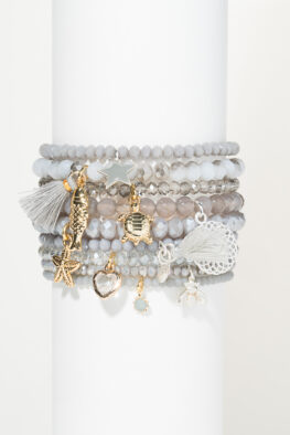 1540 BRACELET SET SILVER