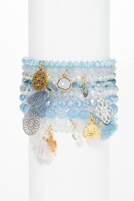 1540 BRACELET SET BLEU