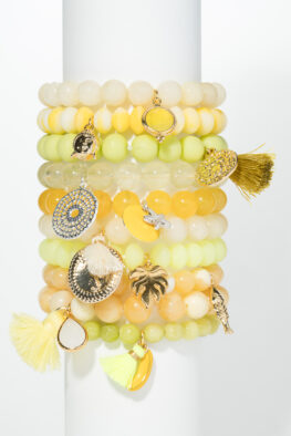 1434 ARMBANDSET POPPY GELB