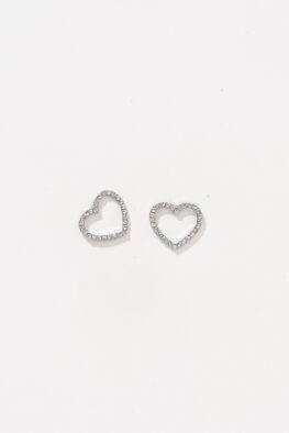 E877/G EARRING MONA HEART